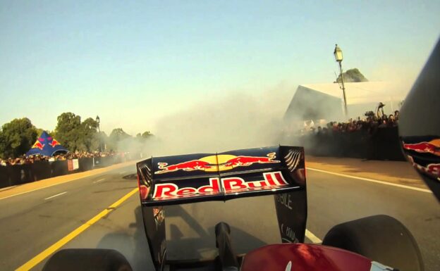 2011 Red Bull F1 Demo in New Delhi - India