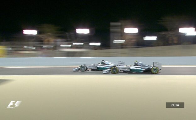 Your Favourite Bahrain Grand Prix - 2014 Hamilton Battles Rosberg