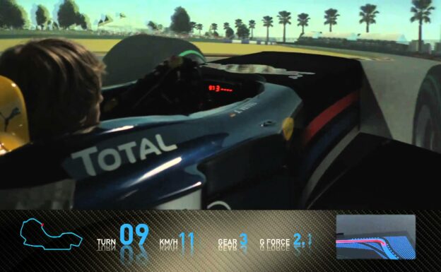 F1 Track Simulator - Sebastian Vettel at Melbourne