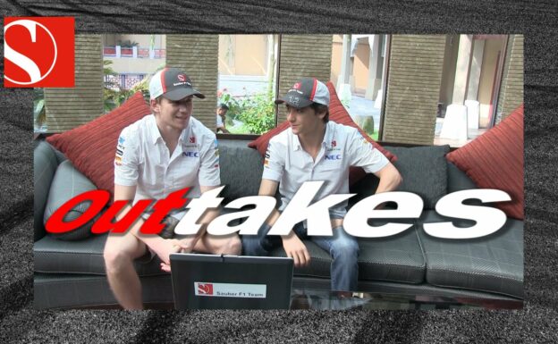 OUTTAKES! Time to have a laugh - Sauber F1 Team