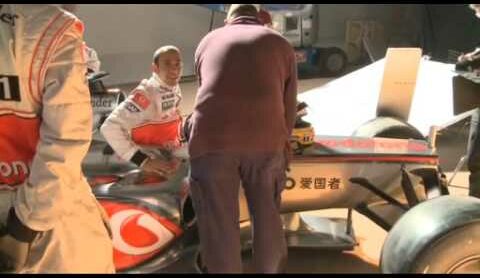 Making Of Santander TV Advert - June 2009 with Lewis Hamilton