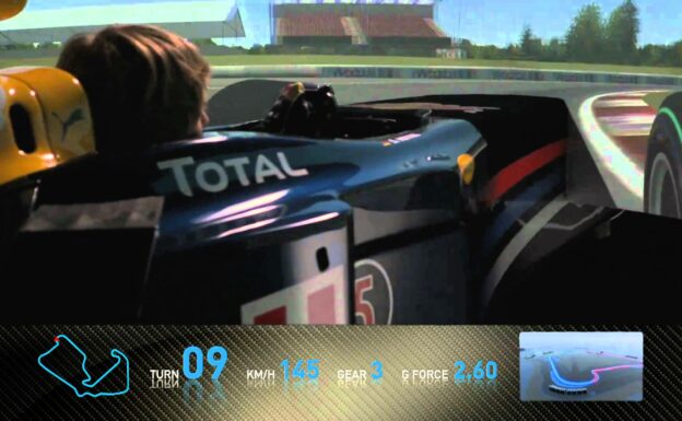 F1 Track Simulator - Sebastian Vettel at Silverstone