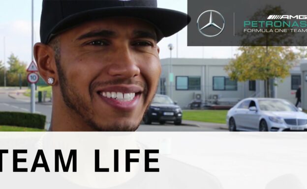 Lewis Hamilton's reaction to winning F1 World Constructors’ Championship 2015