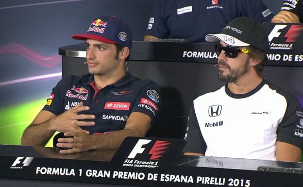 The Drivers Face The Press - Spanish Grand Prix