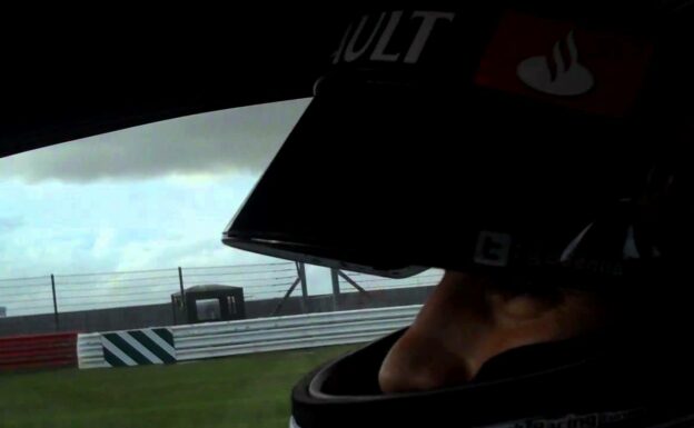 Bruno Senna hot lap at Silverstone International Circuit