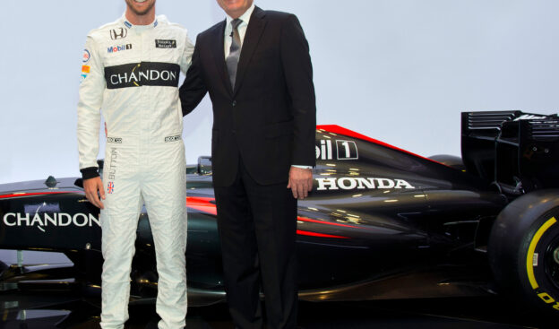 Jenson Button & Ron Dennis