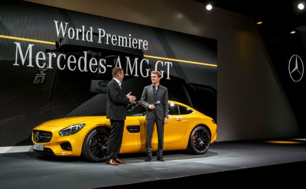 Nico Rosberg Unveils the Stunning New Mercedes-AMG GT!