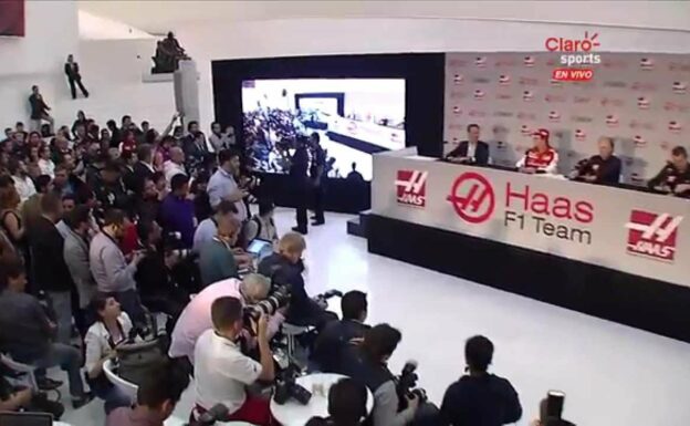 Haas F1 Team Driver Announcement in Mexico City