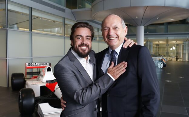 Fernando Alonso & Ron Dennis