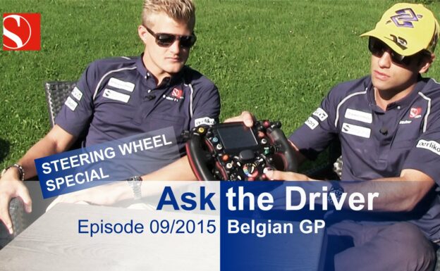 #AskTheDriver STEERING WHEEL SPECIAL - Belgium - Episode 09/2015 - Sauber F1 Team