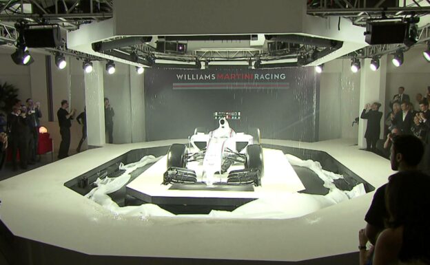 WILLIAMS MARTINI RACING Launch