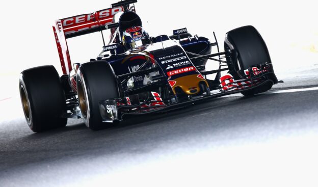 Max Verstappen driving the Scuderia Toro Rosso STR10 Renault