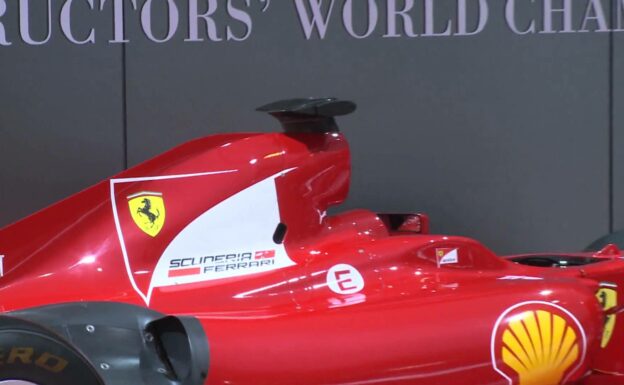 Felipe Massa unveils Ferrari's new four-seater four-wheel drive car