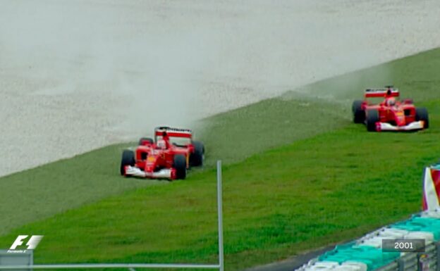 Michael Schumacher Weathers Stormy Sepang | 2001 Malaysian Grand Prix