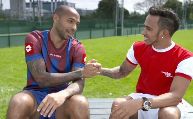 Lewis Hamilton & Thierry Henry - Talent Wins Games, Teamwork Wins Titles