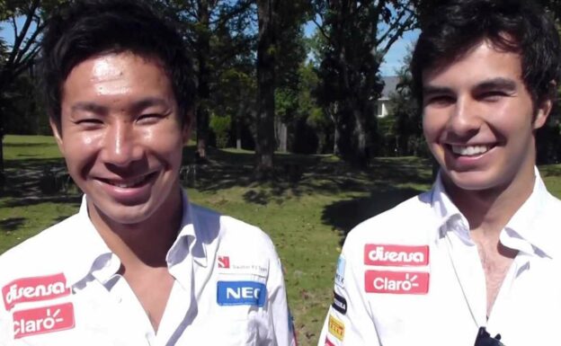 Checo greets Homeless World Cup Mexico 2012 - Sauber F1 Team