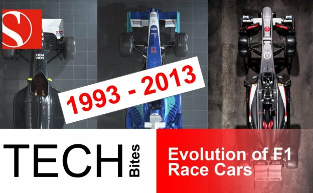 Tech Bites: Evolution of F1 Race Cars since 1993 - Sauber F1 Team