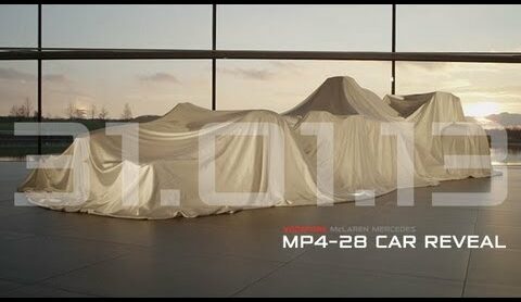 Vodafone McLaren Mercedes MP4-28 car reveal LIVE