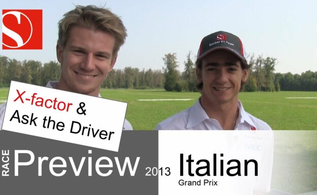 2013 Italian GP - Race Preview / Ask the Driver - Sauber F1 Team