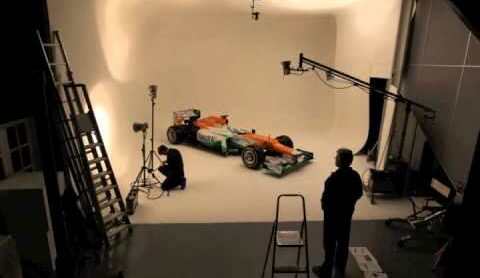 Sahara Force India VJM05 photo session.m4v