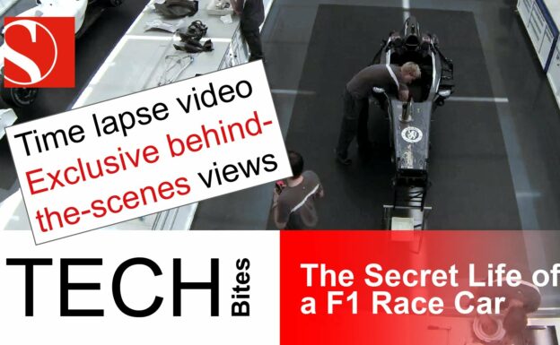 Time lapse: The secret life of a F1 race car - Sauber F1 Team