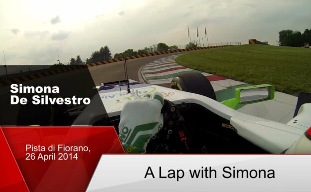 A Formula One Lap with Simona De Silvestro