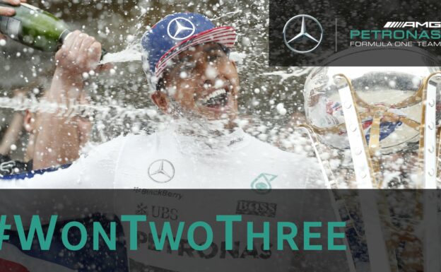 Lewis Hamilton wins his third F1 World Championship