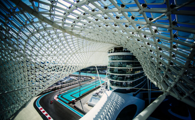 Yas Marina circuit at Abu Dhabi