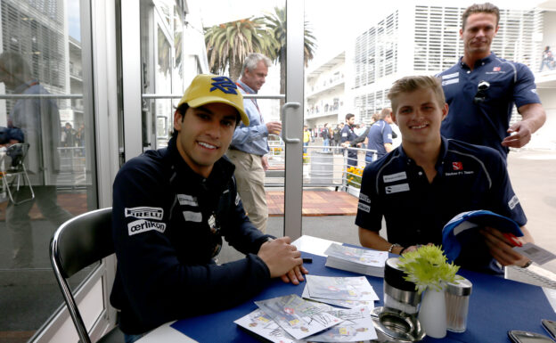 Felipe Nasr and Marcus Ericsson