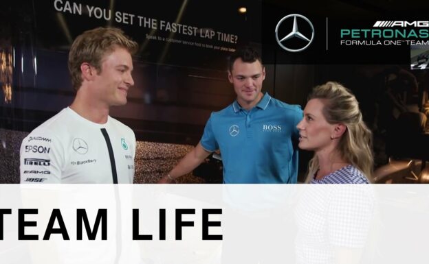 Nico Rosberg v Martin Kaymer: Challenge 3 – The Simulator