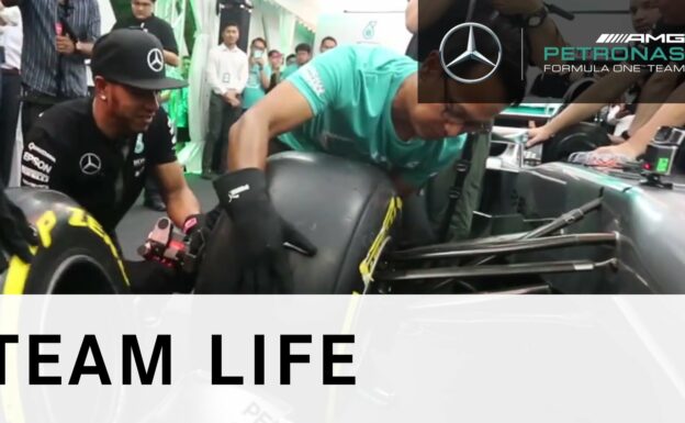 F1 PIT STOP CHALLENGE with Lewis Hamilton