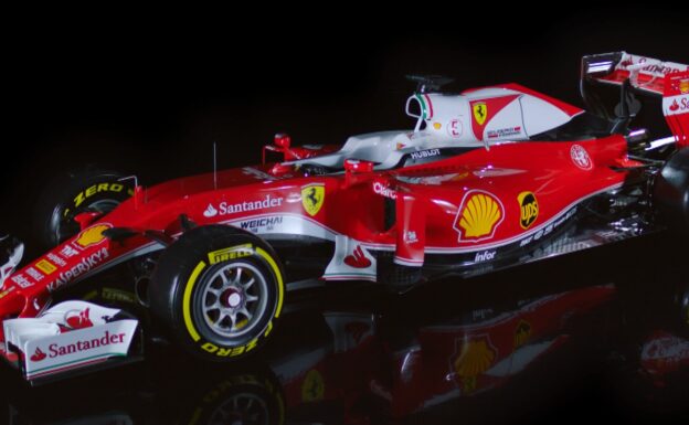 Ferrari SF16-H left front