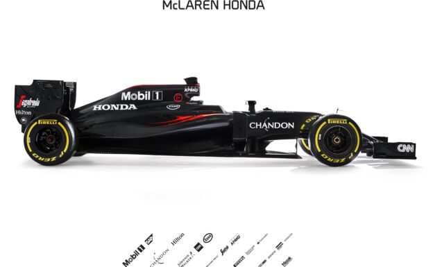 2016 McLaren Honda MP4-31 Side