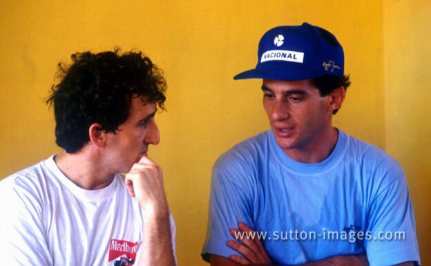 Alain Prost VS Ayrton Senna