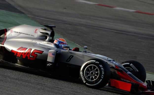 Haas VF-16 tested by Esteban Gutierrez