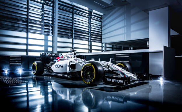 Williams FW38 F1 car front-right view