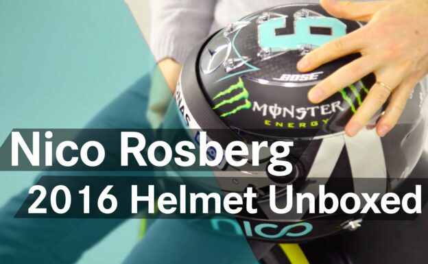 Unboxing F1: Nico Rosberg's new 2016 helmet