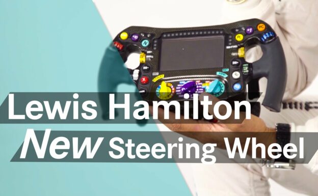 Unboxing F1: Lewis Hamilton's new 2016 steering wheel