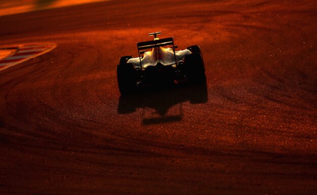 Max Verstappen, Toro Rosso STR11 at sunset