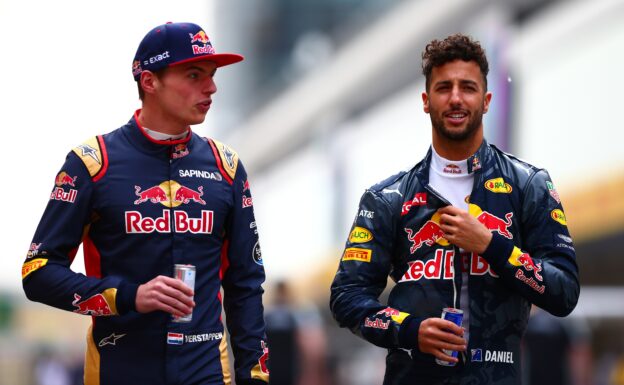 Max Verstappen and Daniel Ricciardo