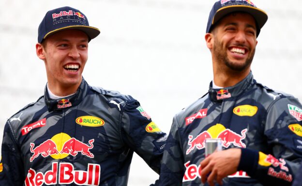 Daniil Kvyat and Daniel Ricciardo