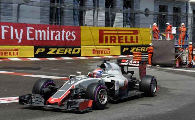 Romain Grosjean, Haas VF-16 , 2016 Monaco GP