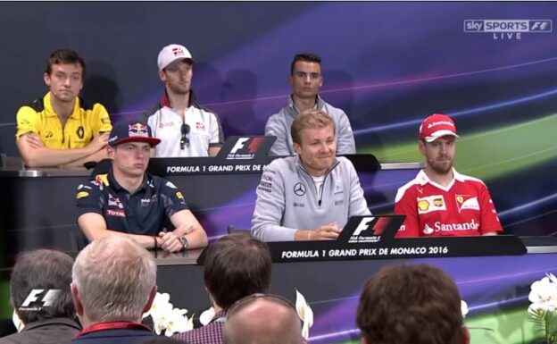 2016 Monaco F1 GP press conference