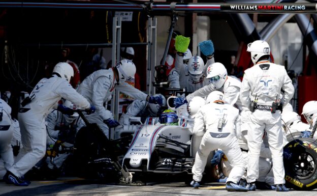 Symonds proud of Williams' pitstop turnaround