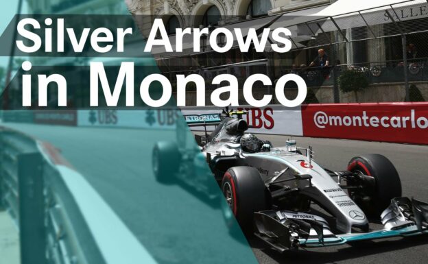 Mercedes F1 2013, 2014 & 2015 Monaco GP Highlights