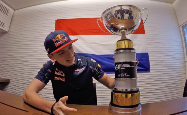 Max Verstappen on his first win in Formula One