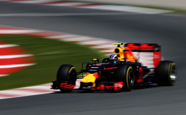 Max Verstappen of the Netherlands driving the (33) Red Bull Racing Red Bull-TAG Heuer RB12 TAG Heuer