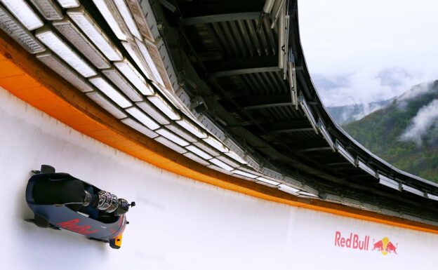 Daniil Kvyat and the Russian National Bobsleigh Team