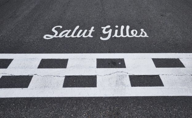 Start & finish line of Circuit Gilles Villeneuve in Canada