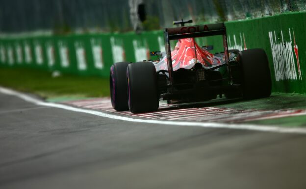 Carlos Sainz driving the Toro Rosso STR11 at Canadian